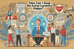 How Can I Keep My Existing Customers Happy?