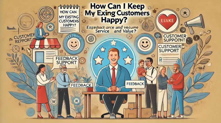 How Can I Keep My Existing Customers Happy?