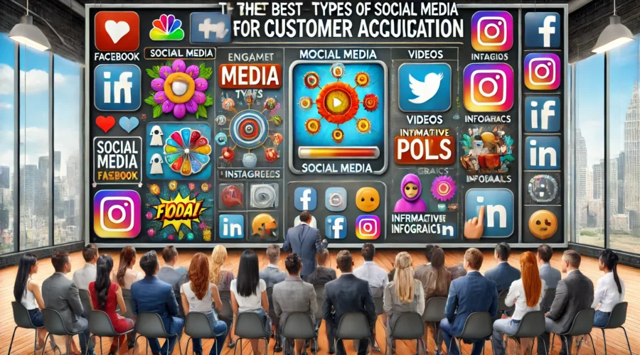 Best Types of Media to Post on Social Media for Customer Acquisition: Images