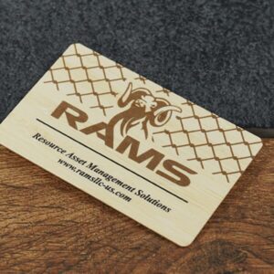 Bamboo Wood Business Cards - Image 6