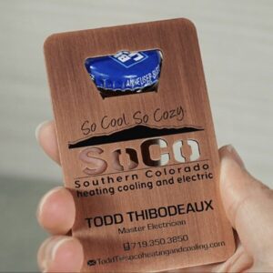 METAL BOTTLE OPENER BUSINESS CARD - Image 4